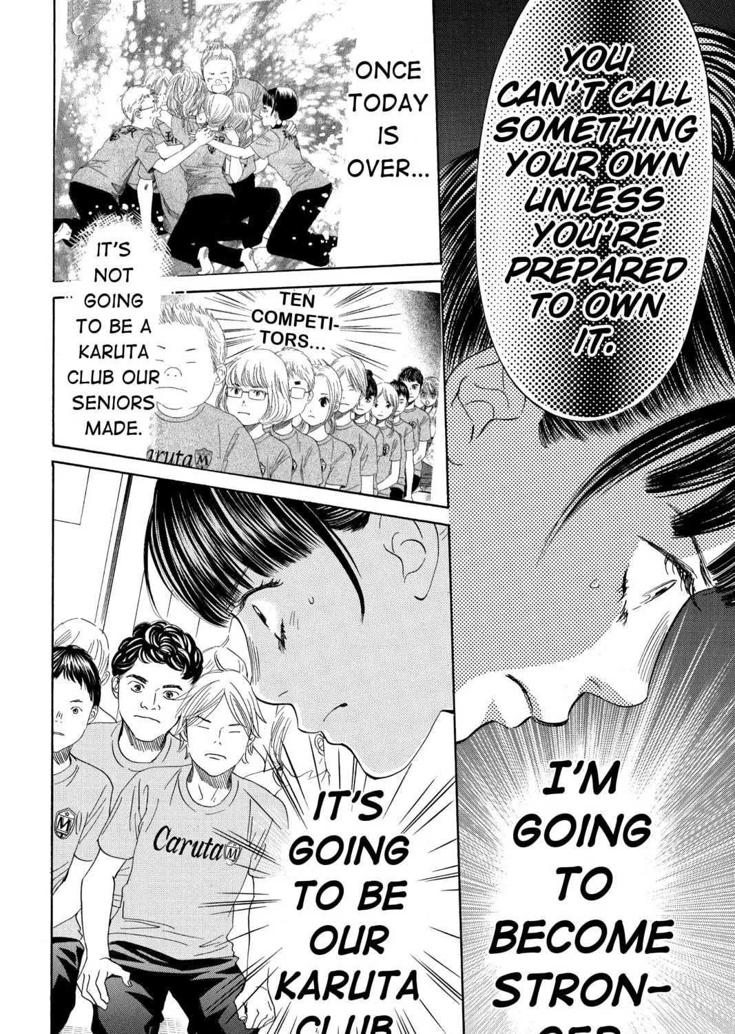 Read Chihayafuru chapter 170 image 46 on Lezhin
