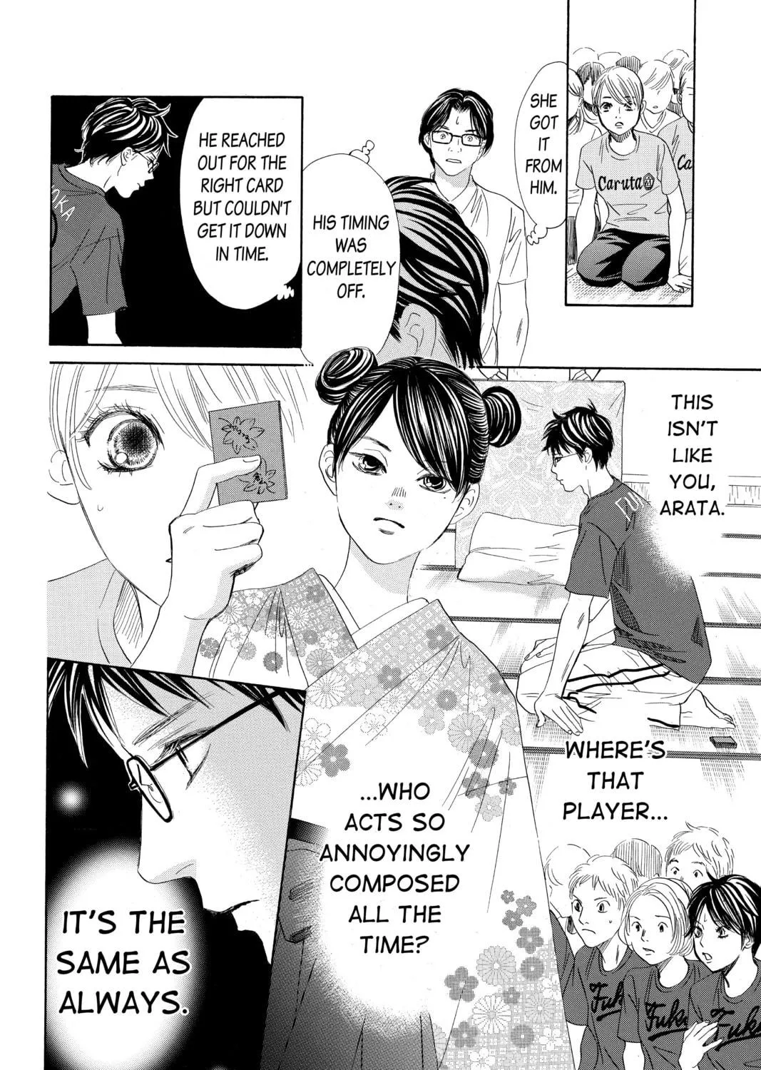Read Chihayafuru chapter 170 image 52 on Lezhin