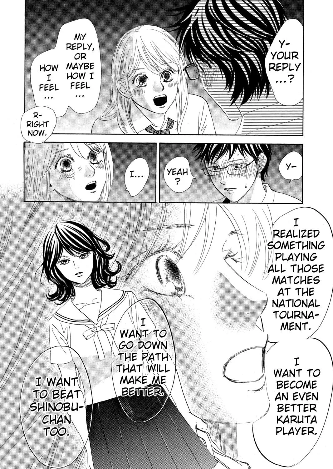 Read Chihayafuru chapter 173 image 52 on Lezhin