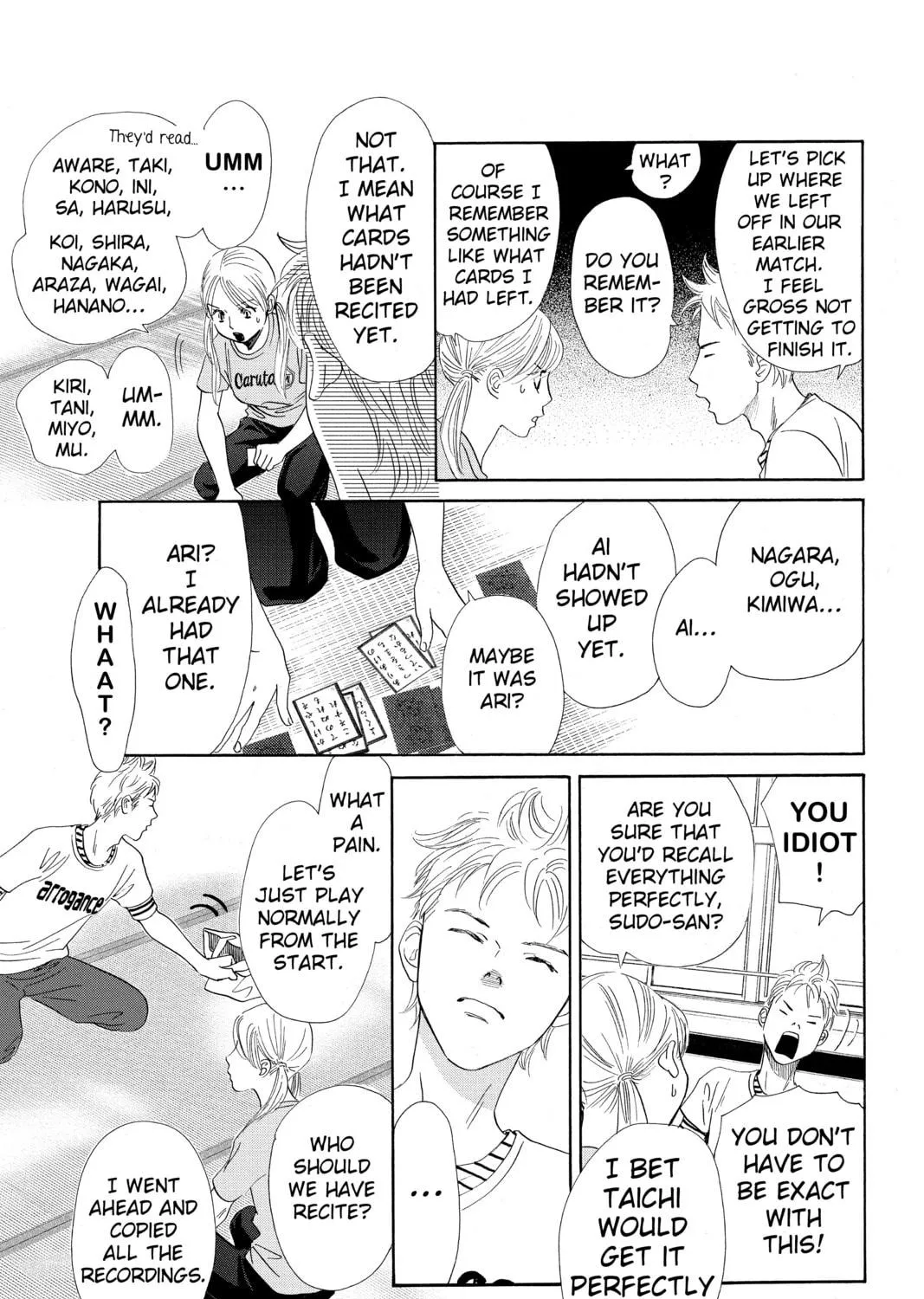 Read Chihayafuru chapter 177 image 28 on Lezhin