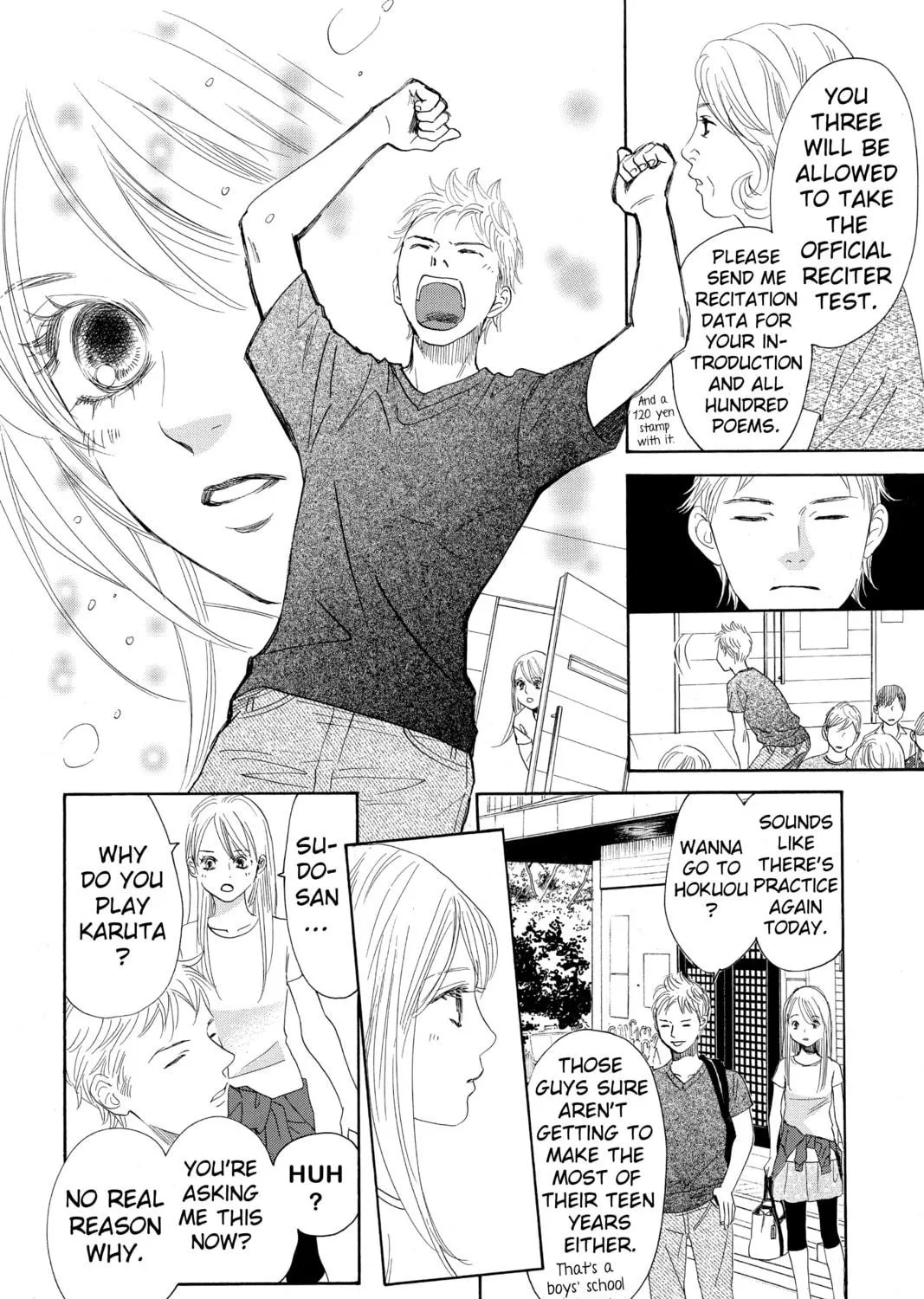Read Chihayafuru chapter 177 image 38 on Lezhin
