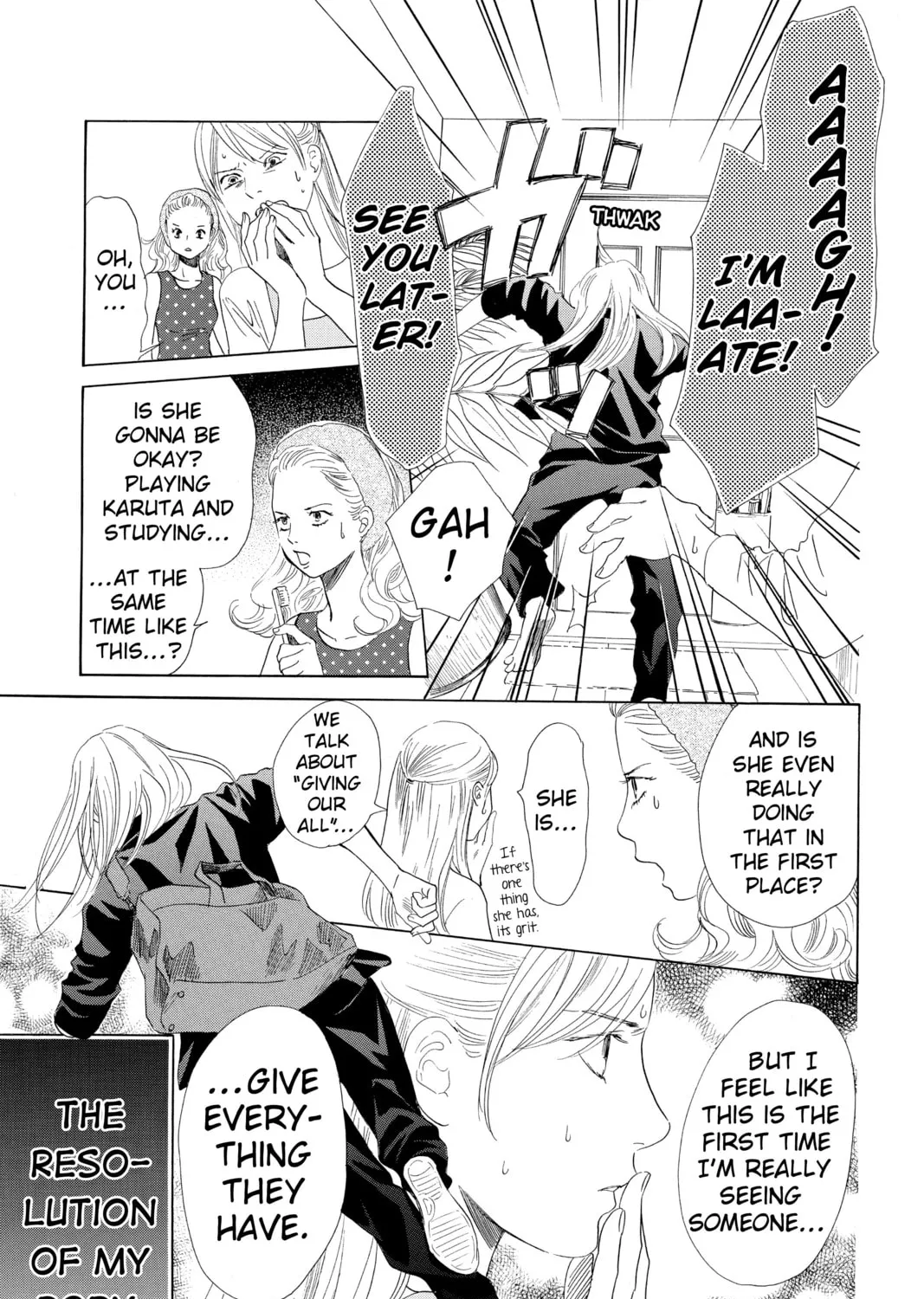 Read Chihayafuru chapter 179 image 12 on Lezhin
