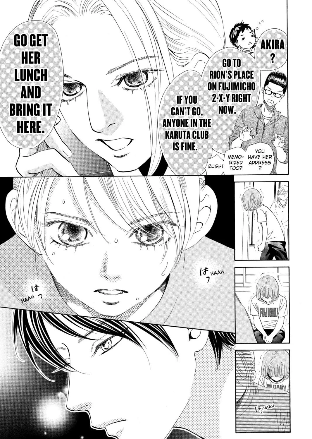 Read Chihayafuru chapter 180 image 8 on Lezhin