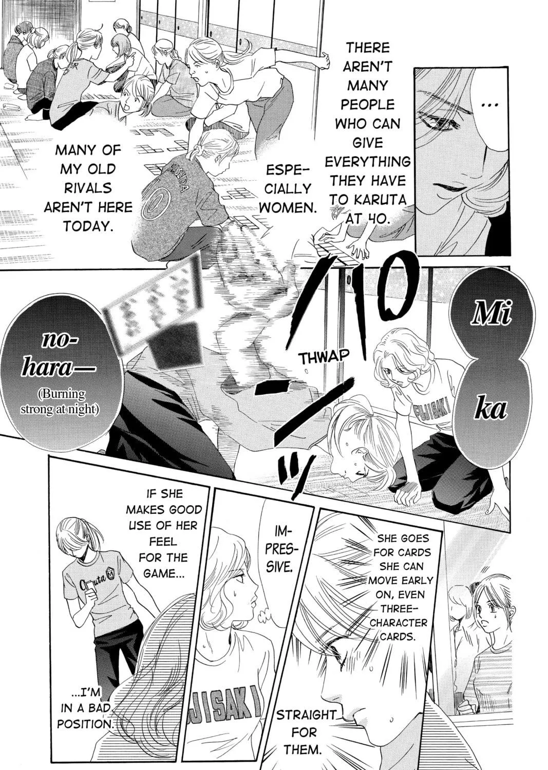 Read Chihayafuru chapter 182 image 38 on Lezhin