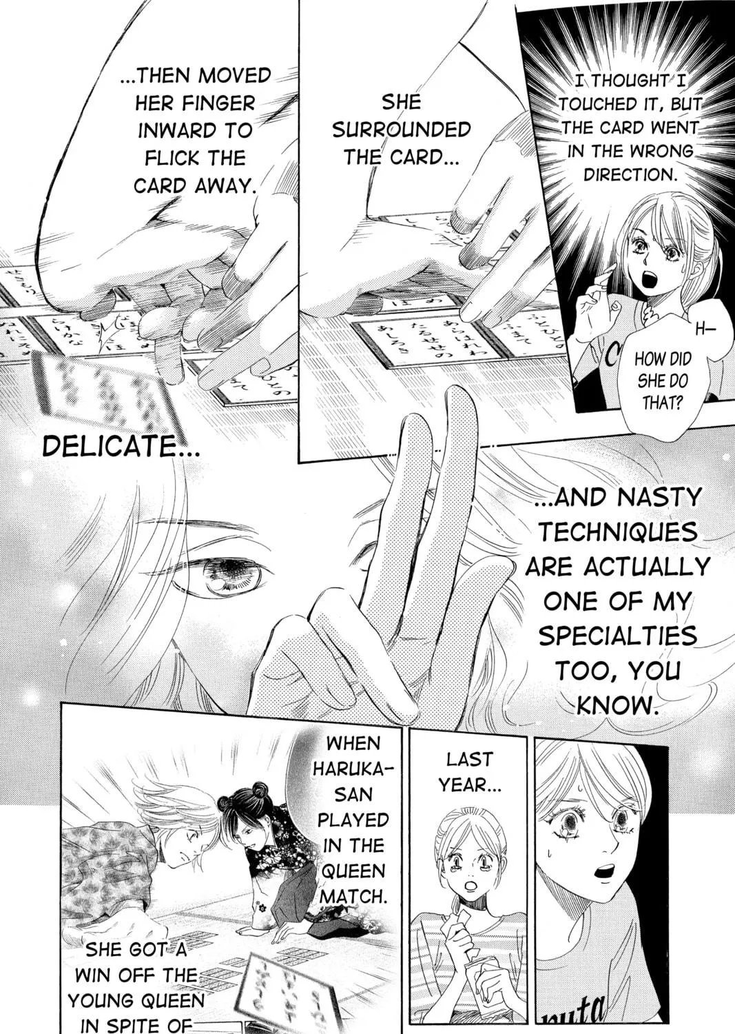 Read Chihayafuru chapter 182 image 48 on Lezhin