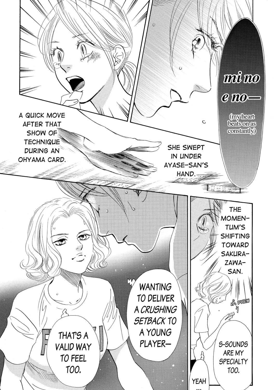 Read Chihayafuru chapter 182 image 52 on Lezhin