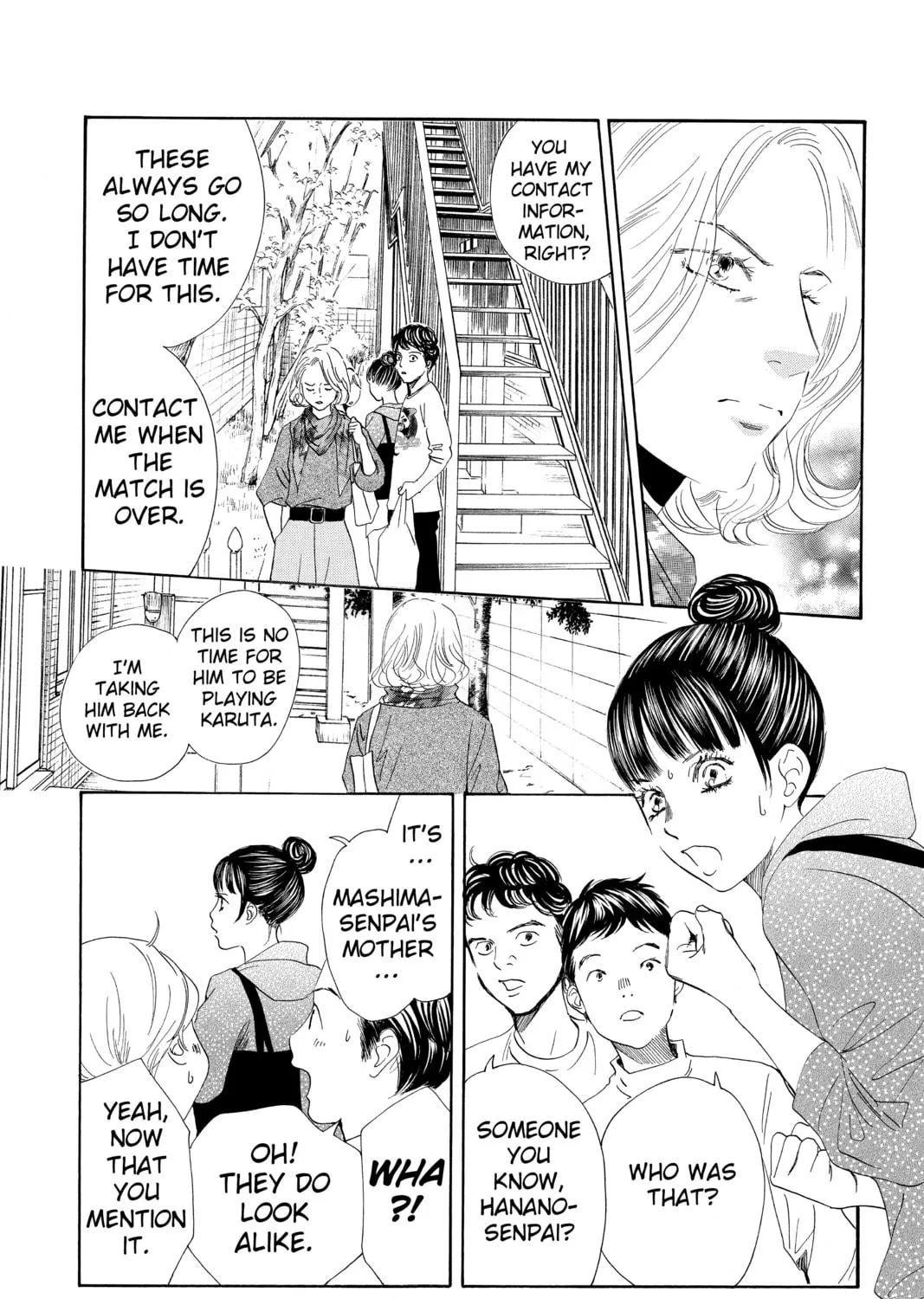Read Chihayafuru chapter 183 image 4 on Lezhin