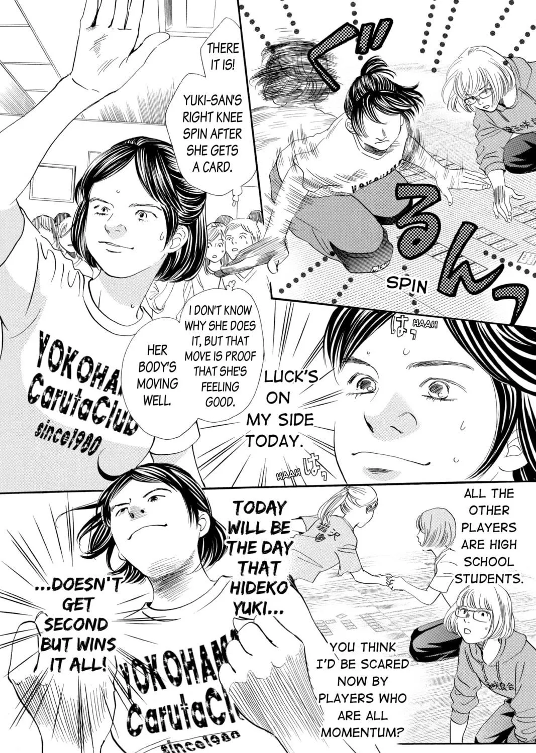 Read Chihayafuru chapter 185 image 10 on Lezhin