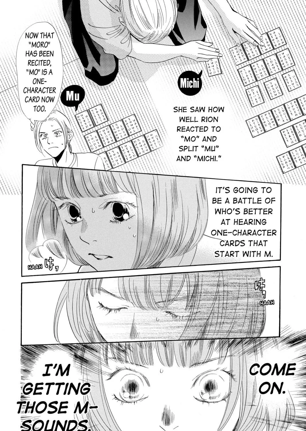 Read Chihayafuru chapter 185 image 18 on Lezhin
