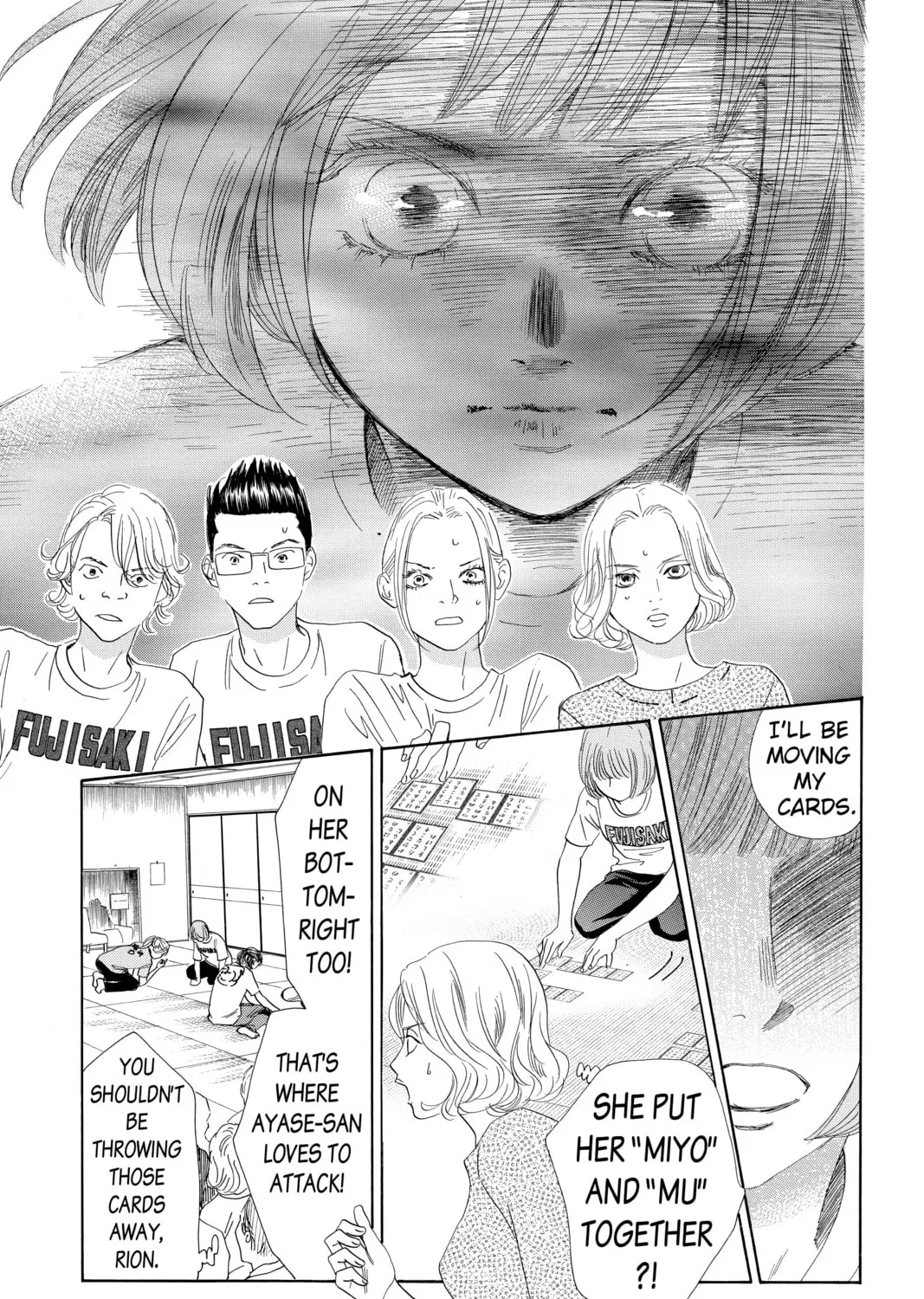 Read Chihayafuru chapter 185 image 44 on Lezhin