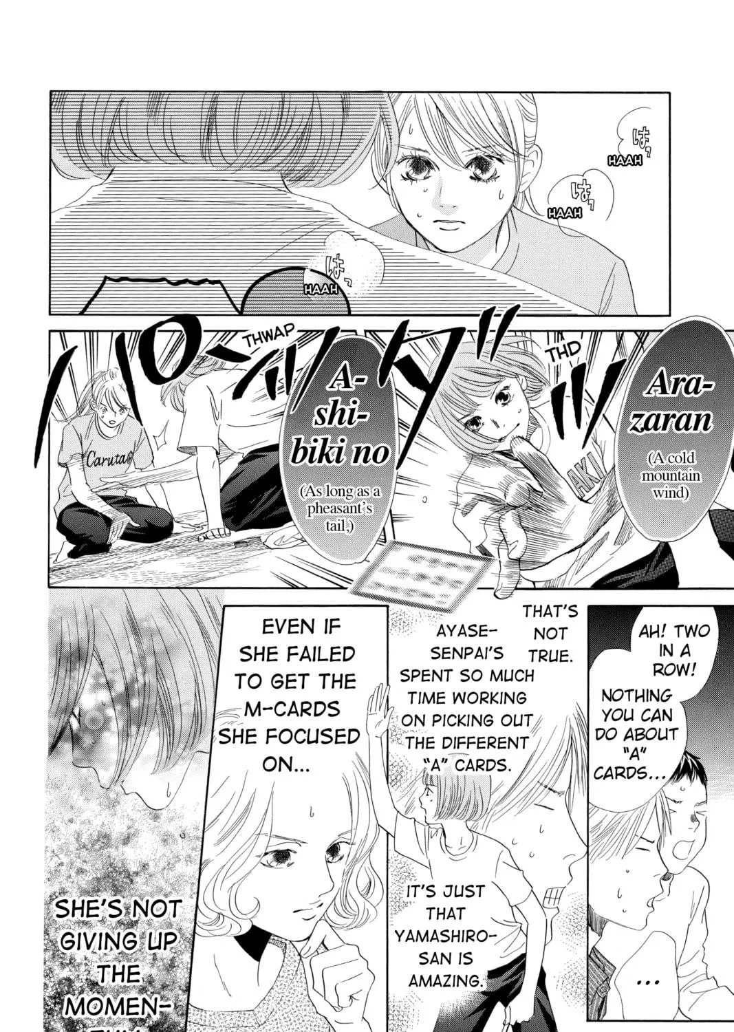 Read Chihayafuru chapter 185 image 46 on Lezhin