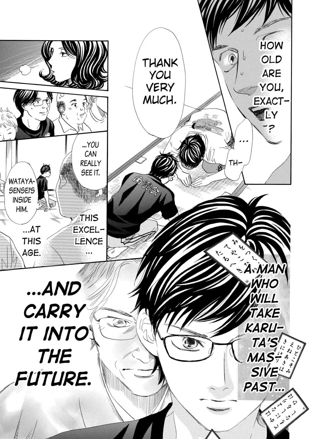 Read Chihayafuru chapter 187 image 48 on Lezhin