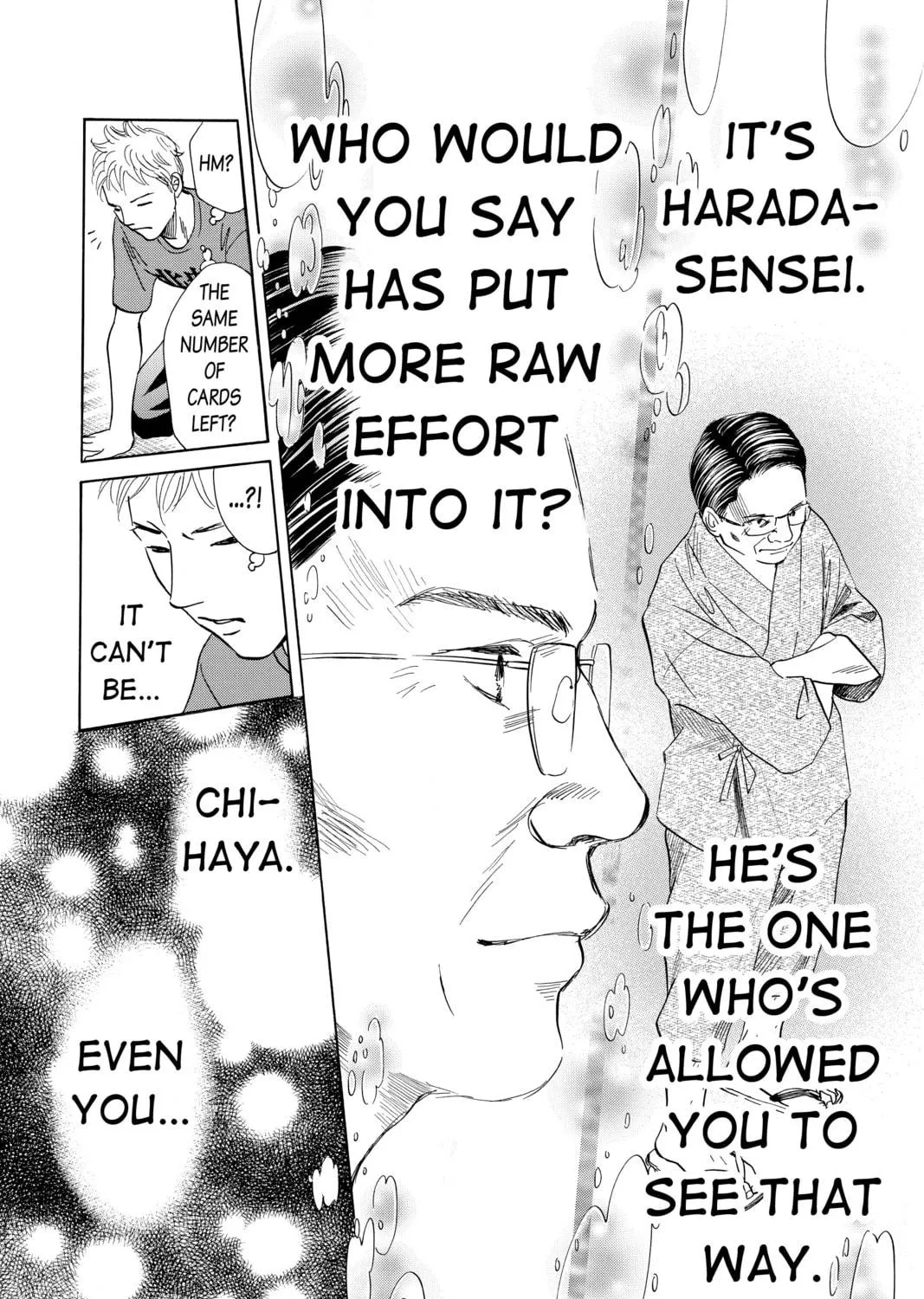 Read Chihayafuru chapter 188 image 34 on Lezhin