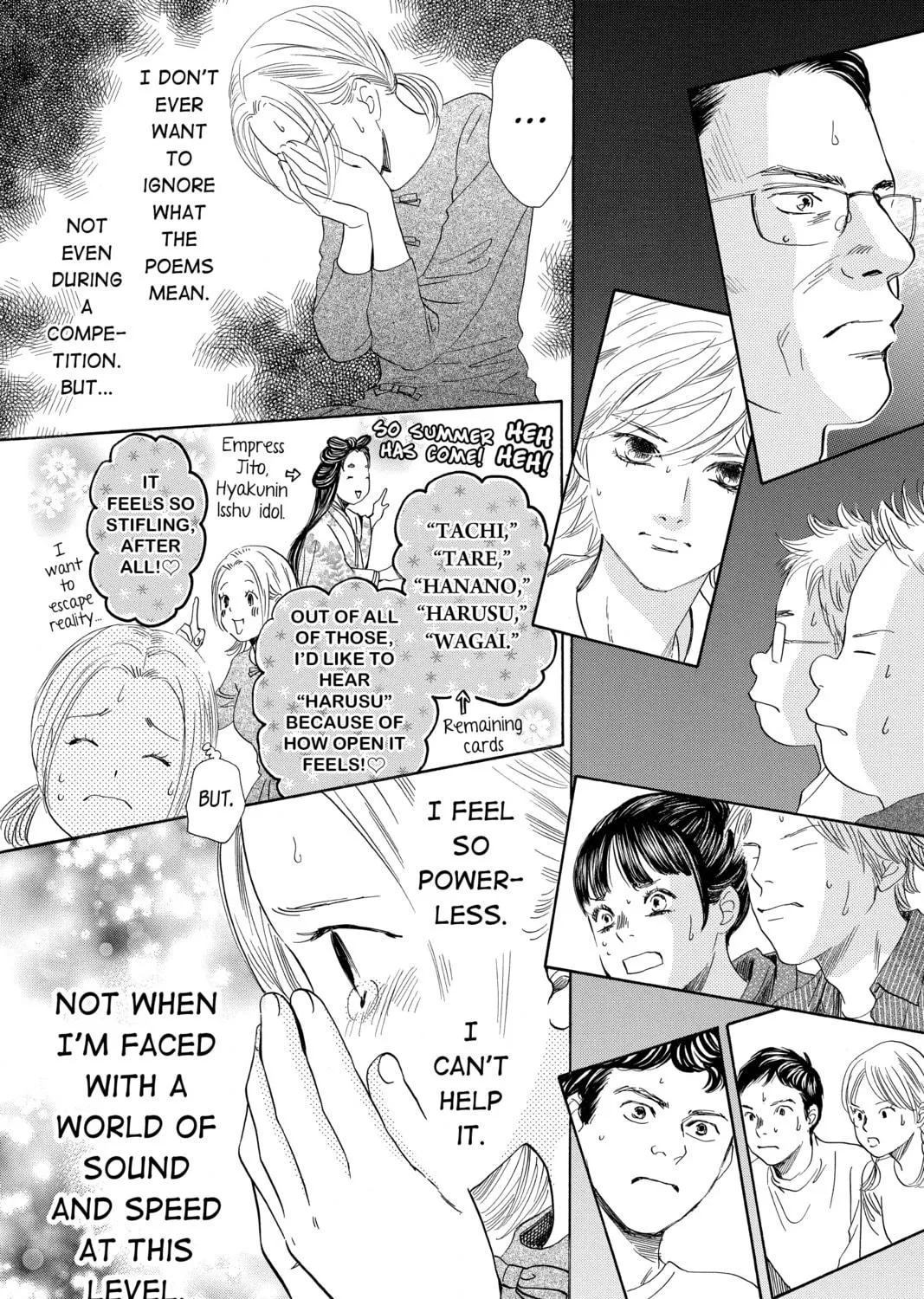 Read Chihayafuru chapter 190 image 4 on Lezhin