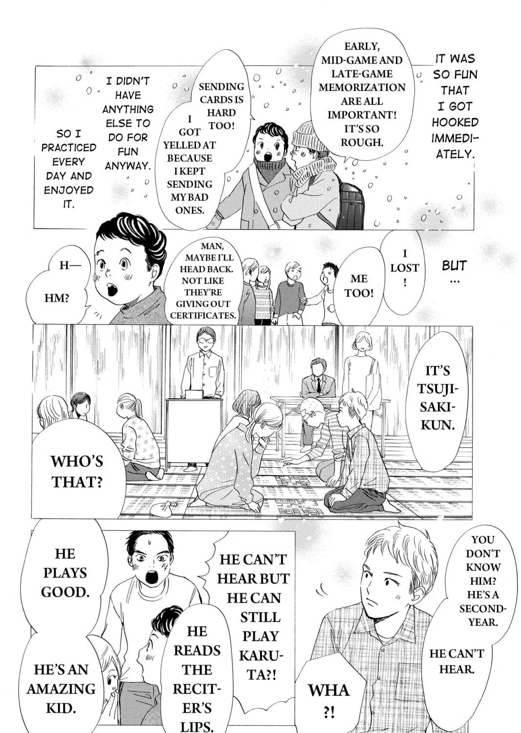Read Chihayafuru chapter 191 image 22 on Lezhin