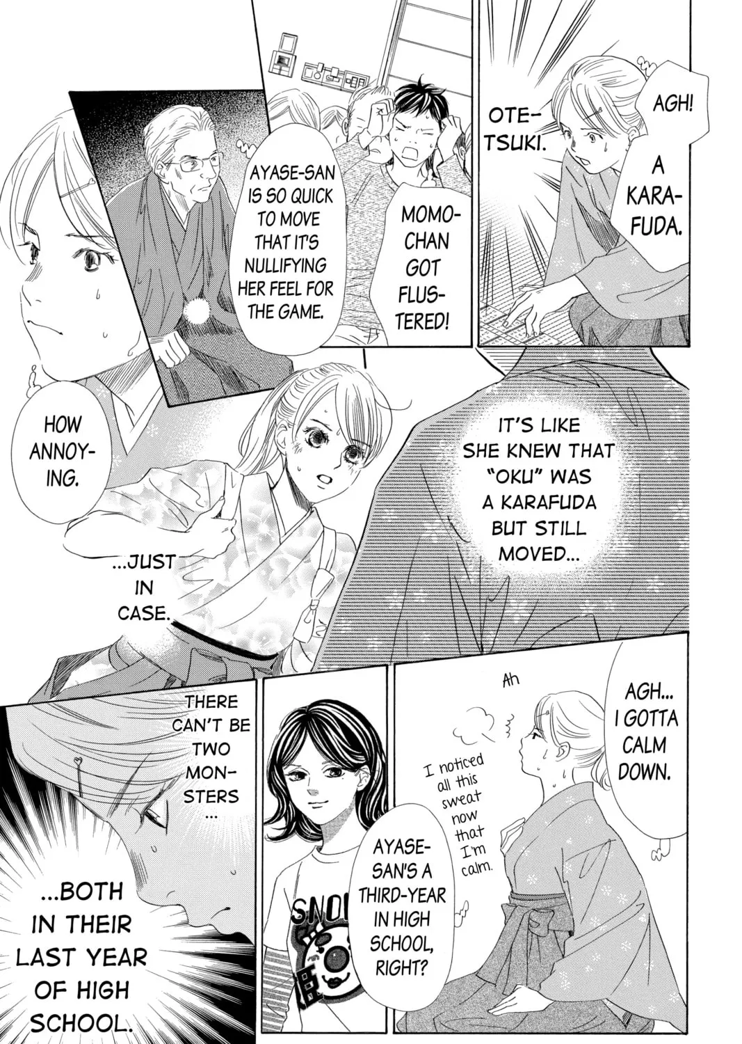 Read Chihayafuru chapter 195 image 12 on Lezhin