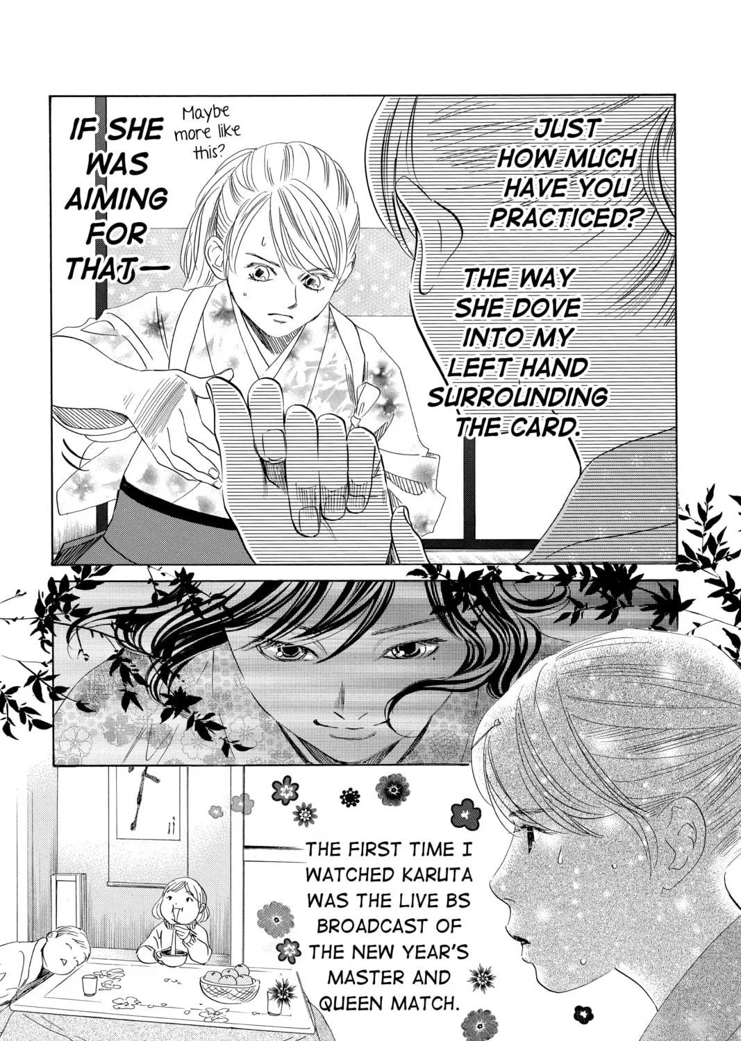Read Chihayafuru chapter 195 image 18 on Lezhin