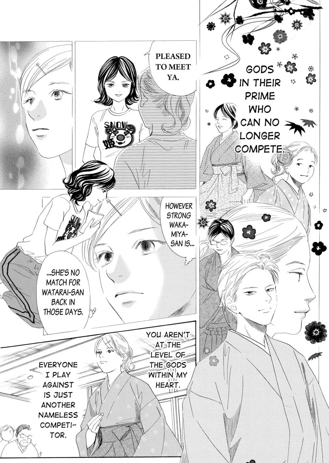 Read Chihayafuru chapter 195 image 22 on Lezhin