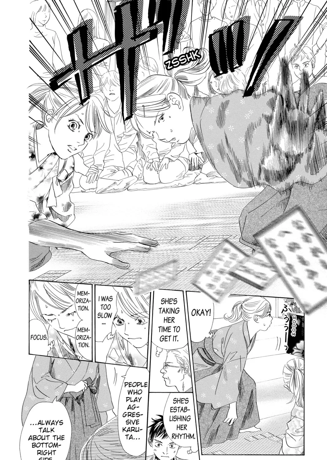 Read Chihayafuru chapter 195 image 36 on Lezhin