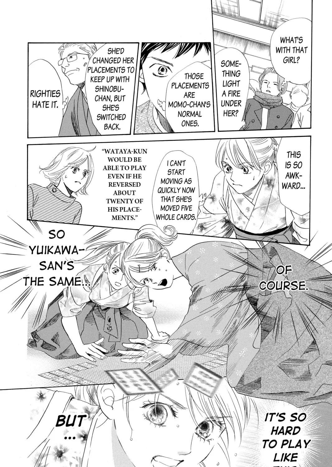 Read Chihayafuru chapter 195 image 44 on Lezhin