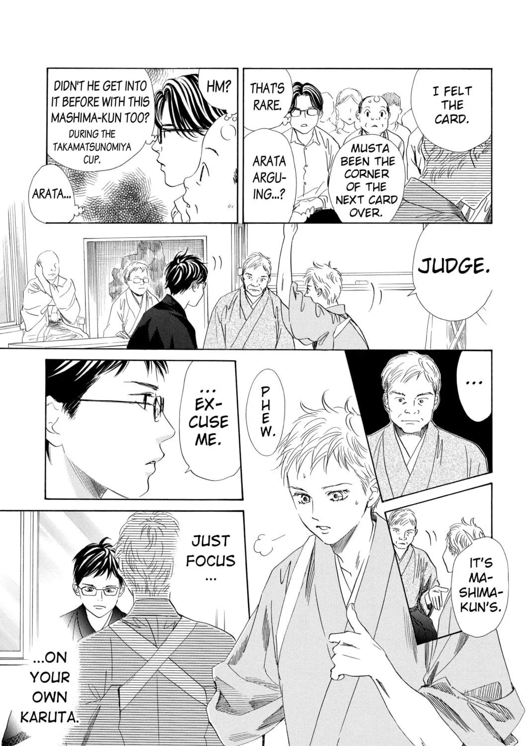 Read Chihayafuru chapter 195 image 48 on Lezhin