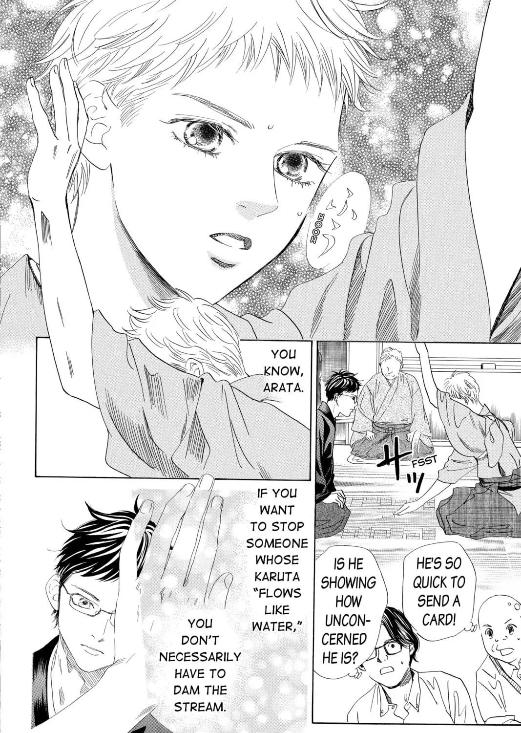 Read Chihayafuru chapter 195 image 58 on Lezhin