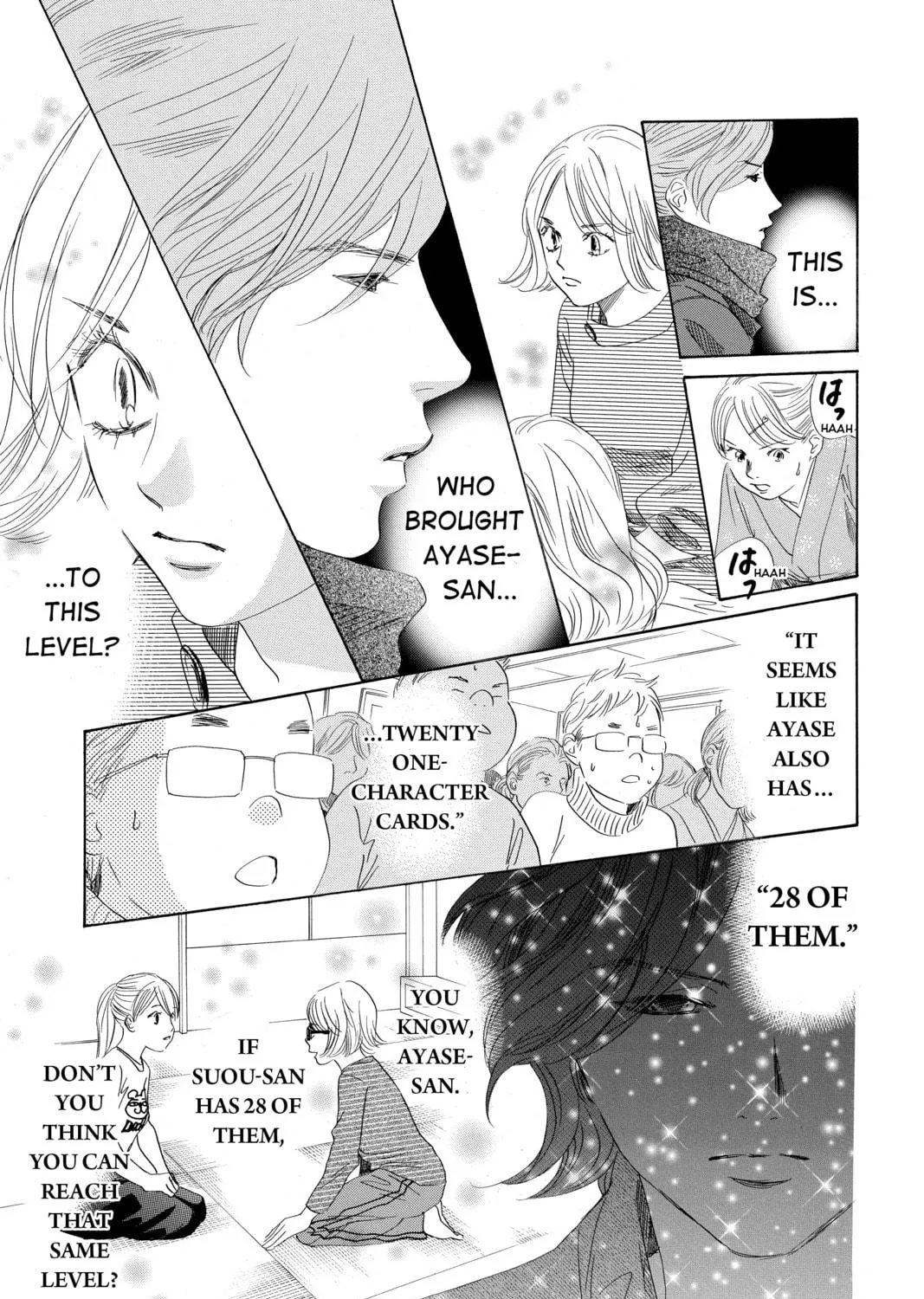 Read Chihayafuru chapter 195 image 8 on Lezhin