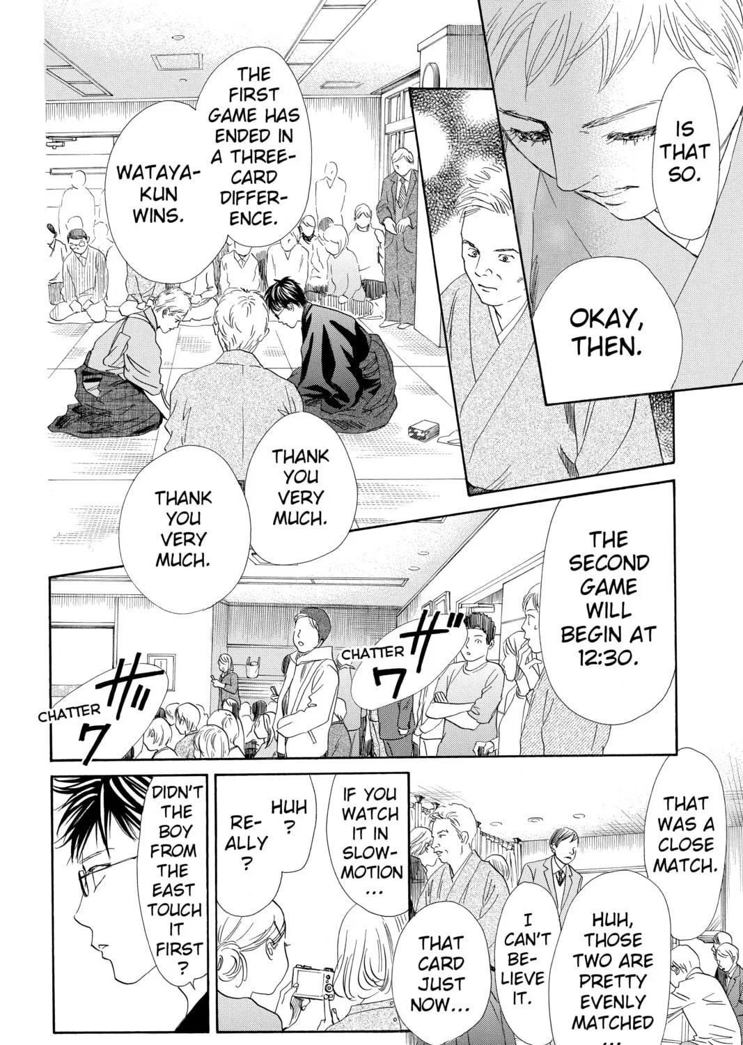 Read Chihayafuru chapter 196 image 62 on Lezhin