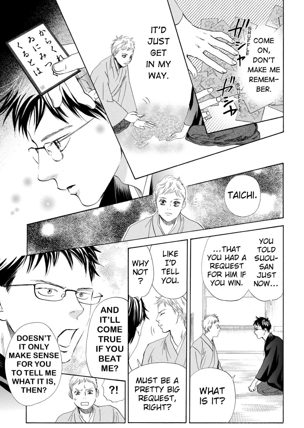 Read Chihayafuru chapter 197 image 46 on Lezhin