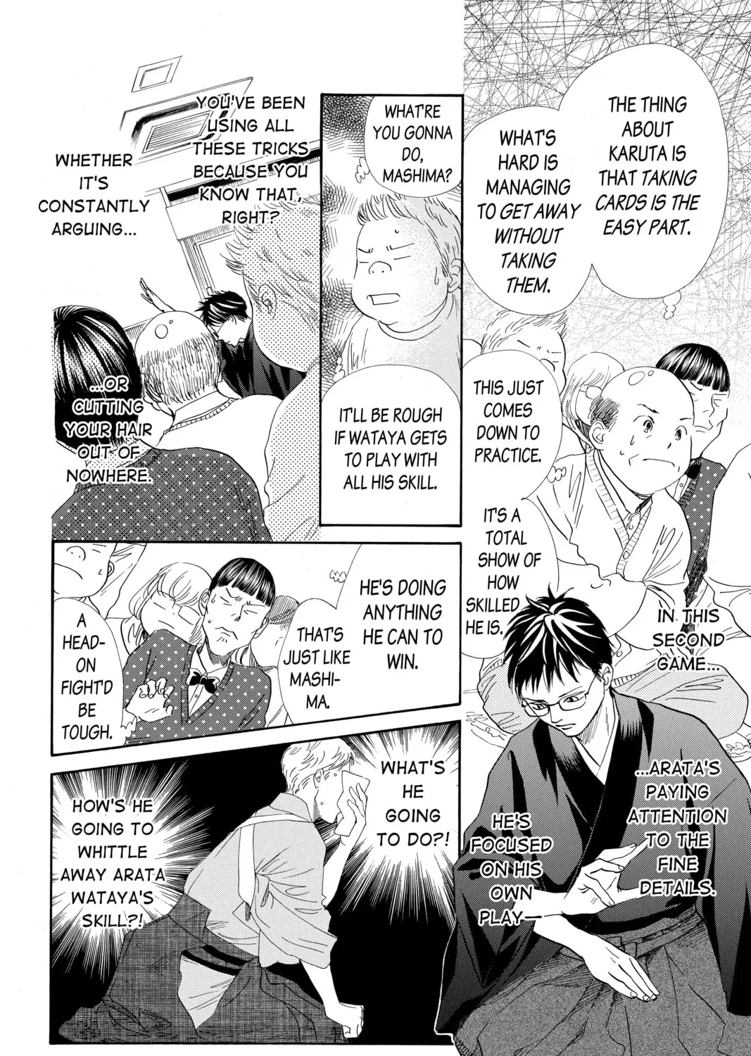 Read Chihayafuru chapter 199 image 14 on Lezhin