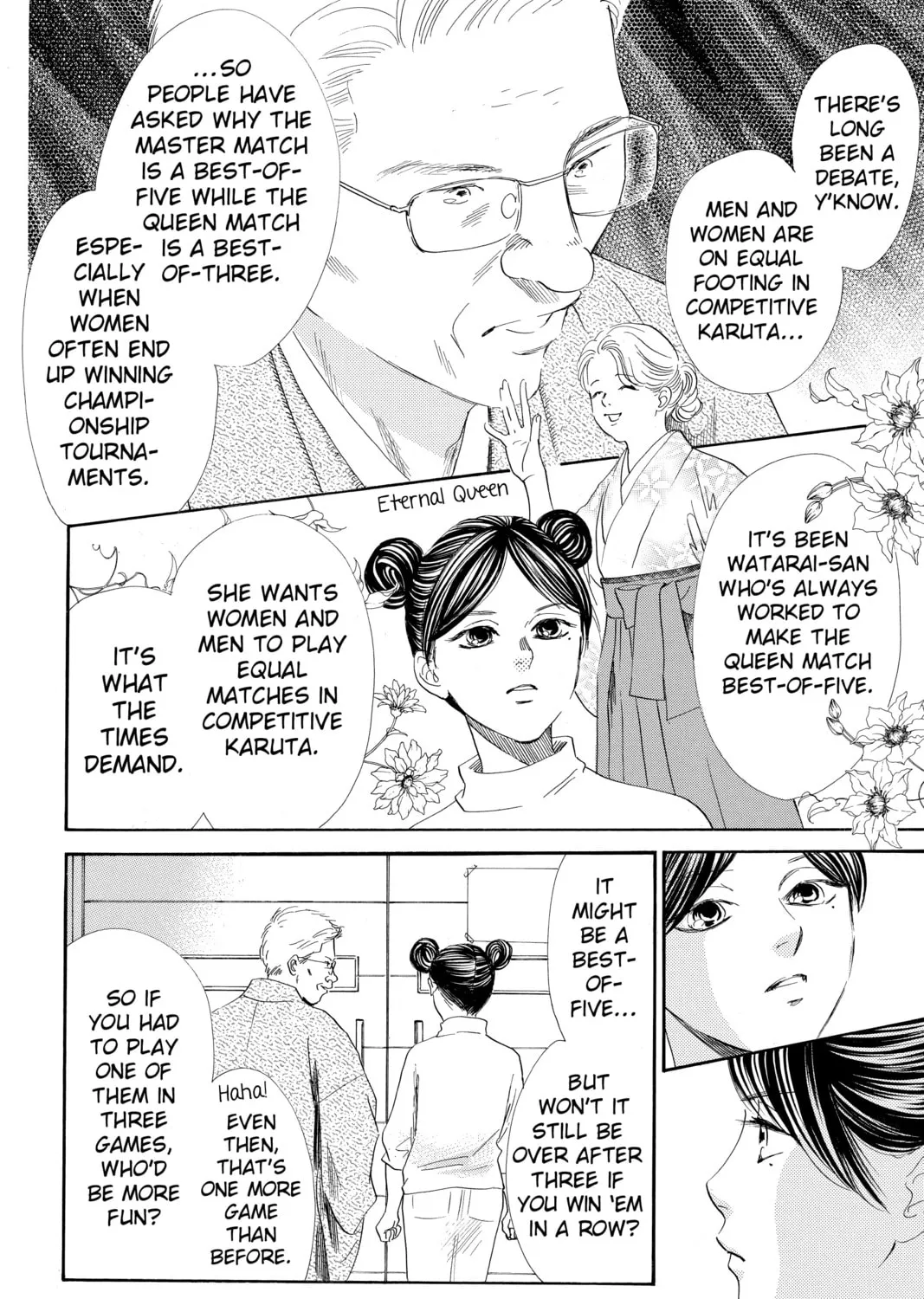 Read Chihayafuru chapter 199 image 2 on Lezhin