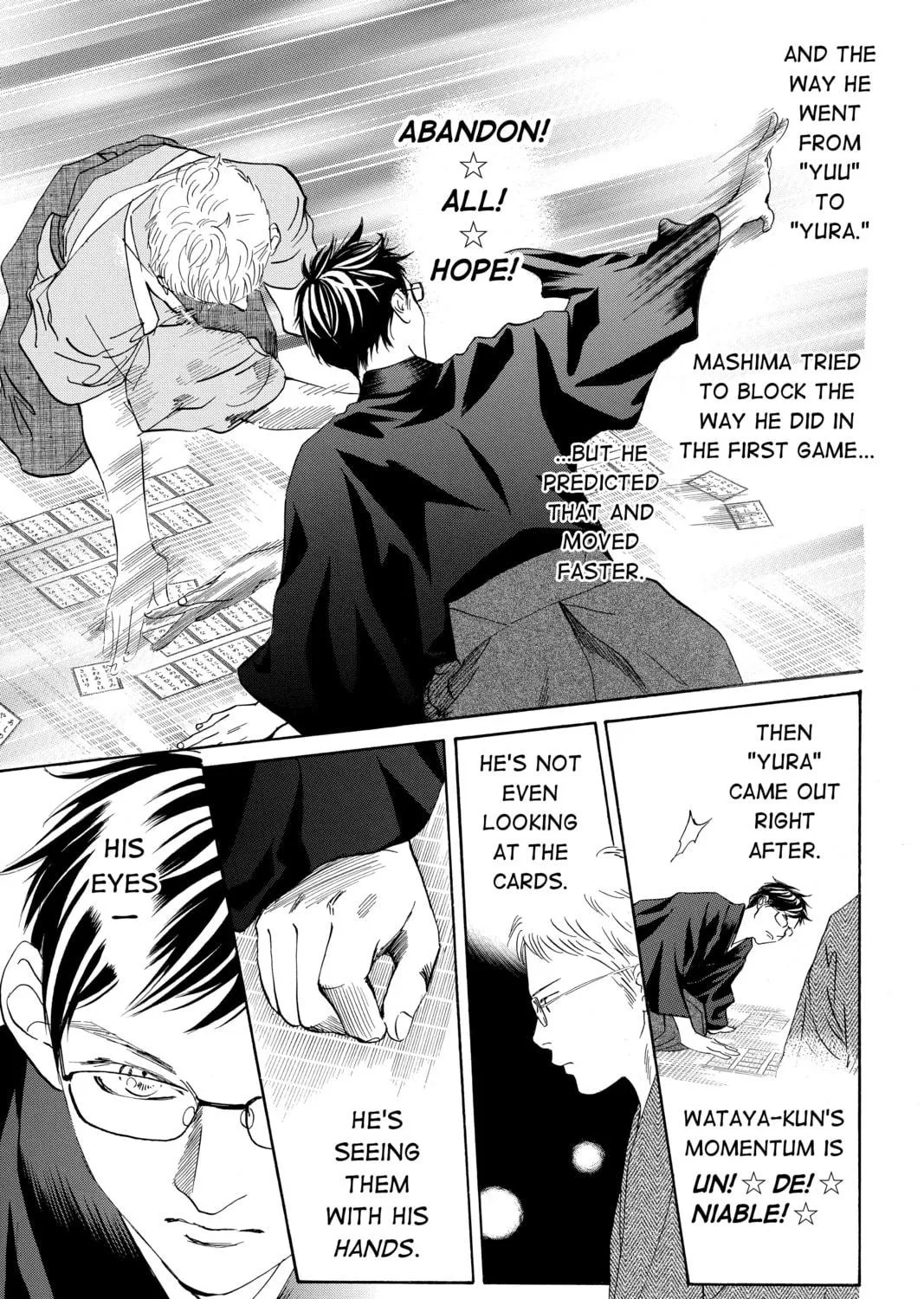 Read Chihayafuru chapter 199 image 8 on Lezhin