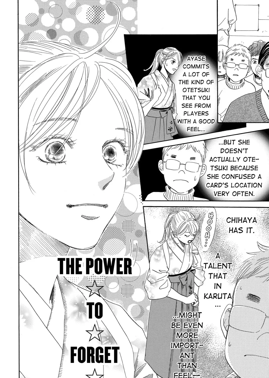 Read Chihayafuru chapter 201 image 14 on Lezhin