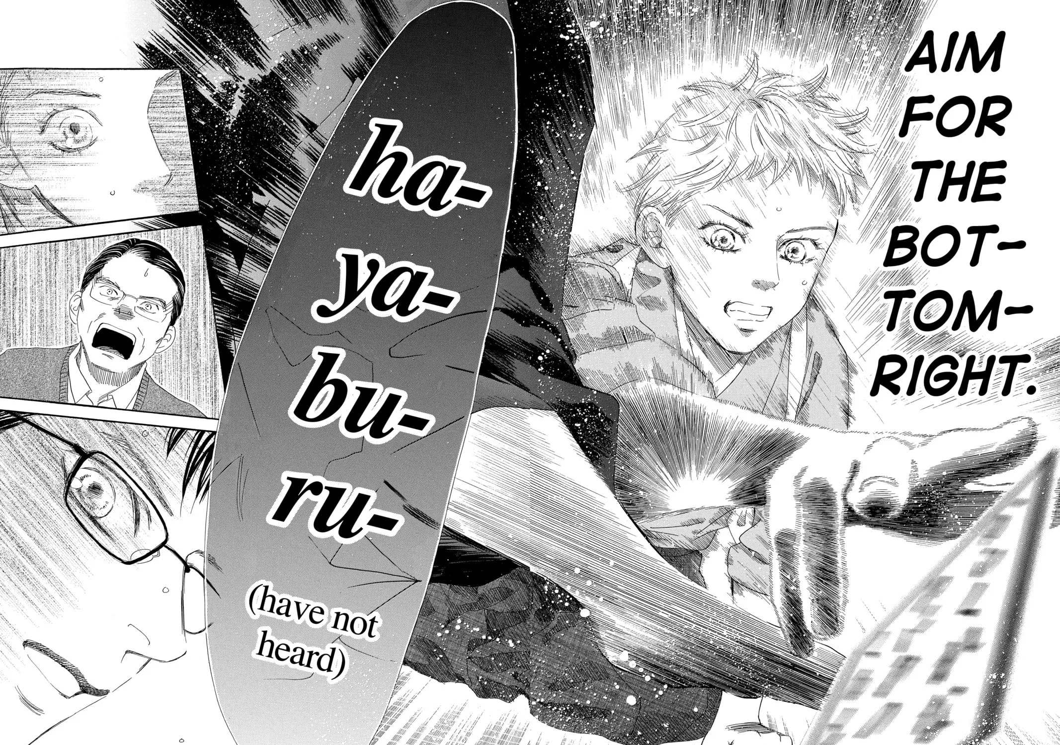 Read Chihayafuru chapter 202 image 36 on Lezhin