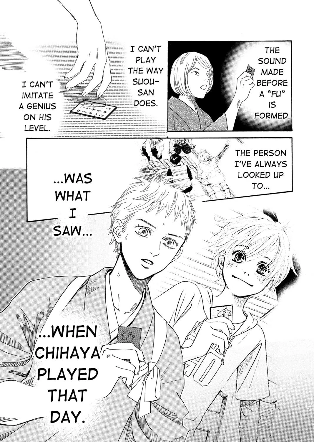 Read Chihayafuru chapter 202 image 46 on Lezhin