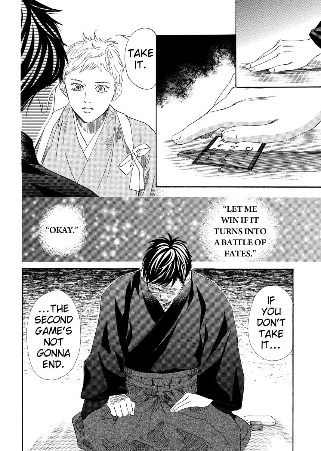 Read Chihayafuru chapter 202 image 52 on Lezhin