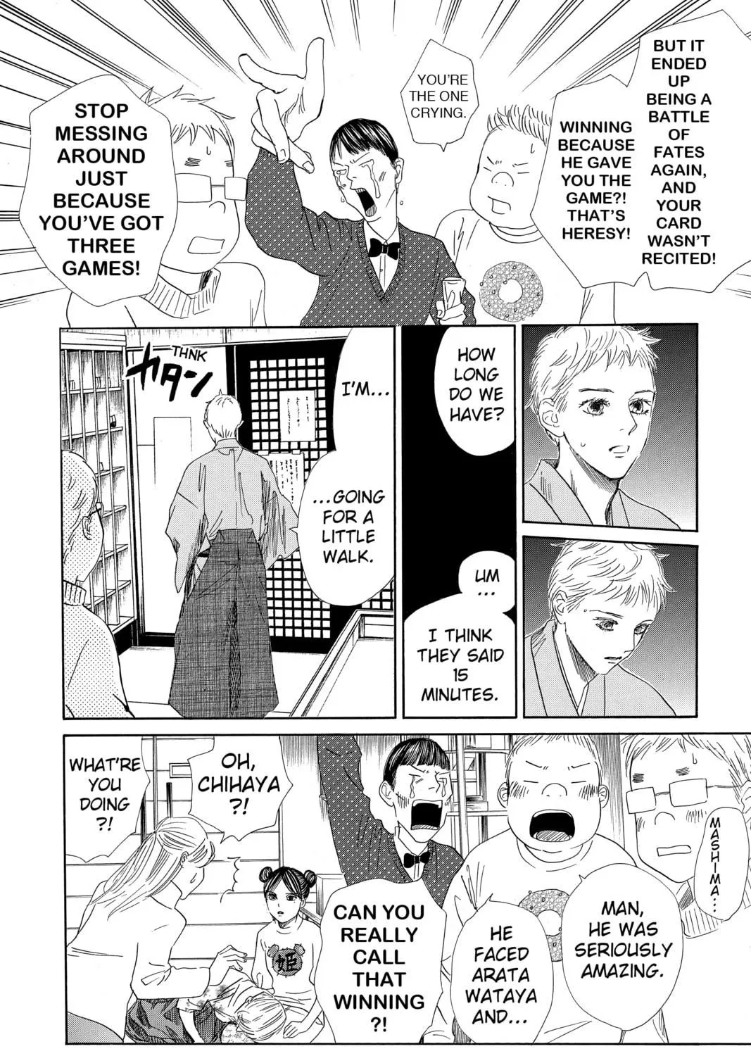 Read Chihayafuru chapter 203 image 10 on Lezhin