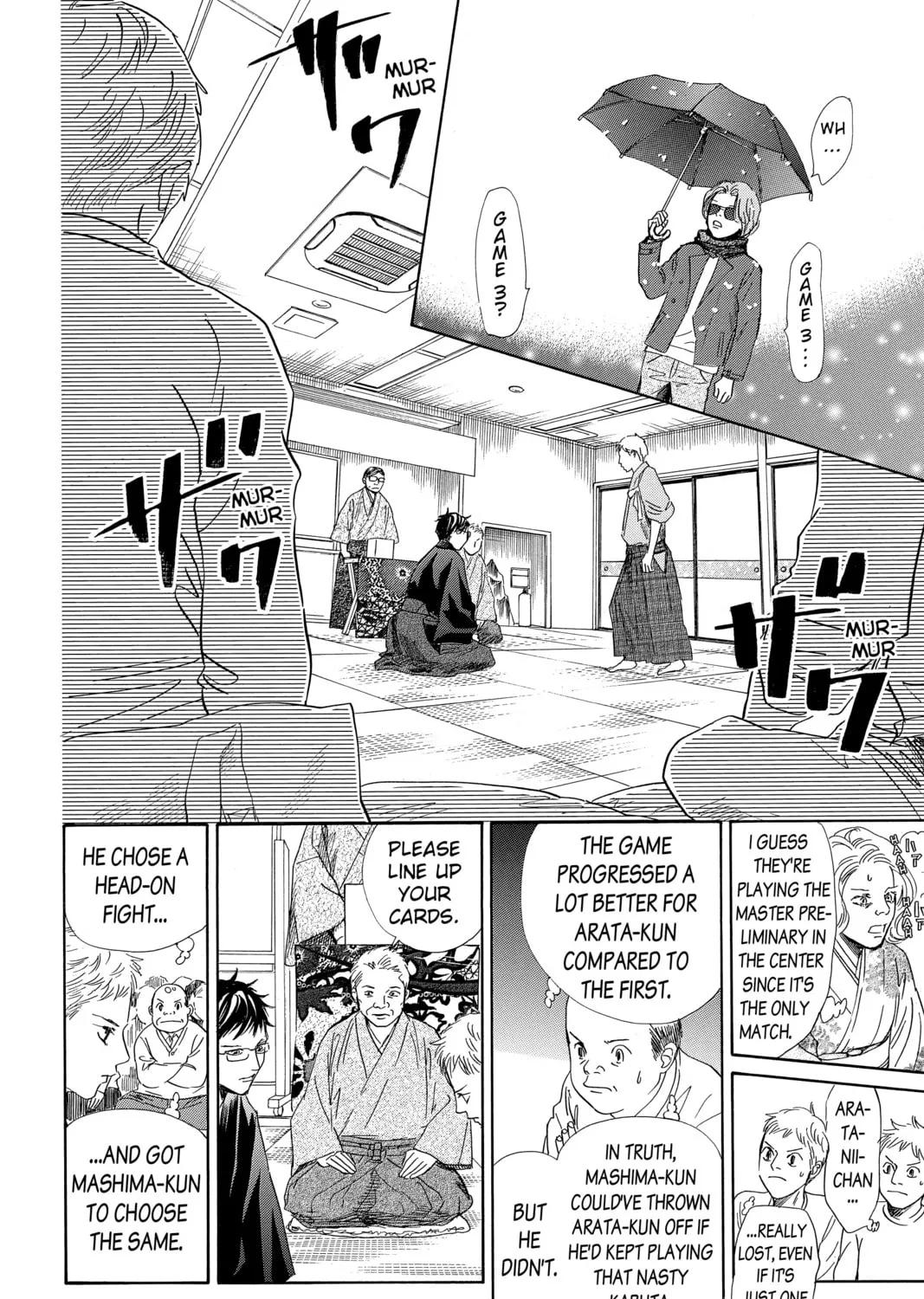 Read Chihayafuru chapter 203 image 36 on Lezhin