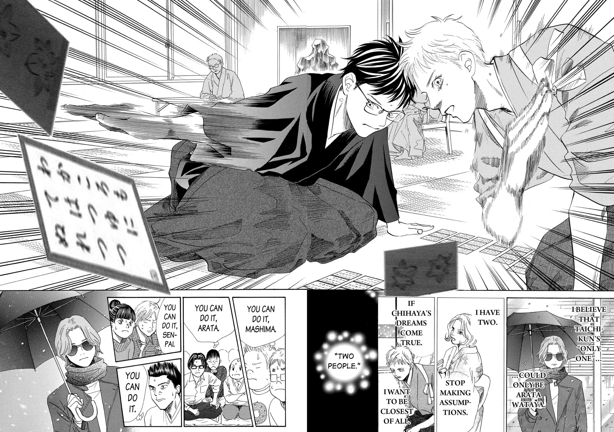 Read Chihayafuru chapter 203 image 54 on Lezhin