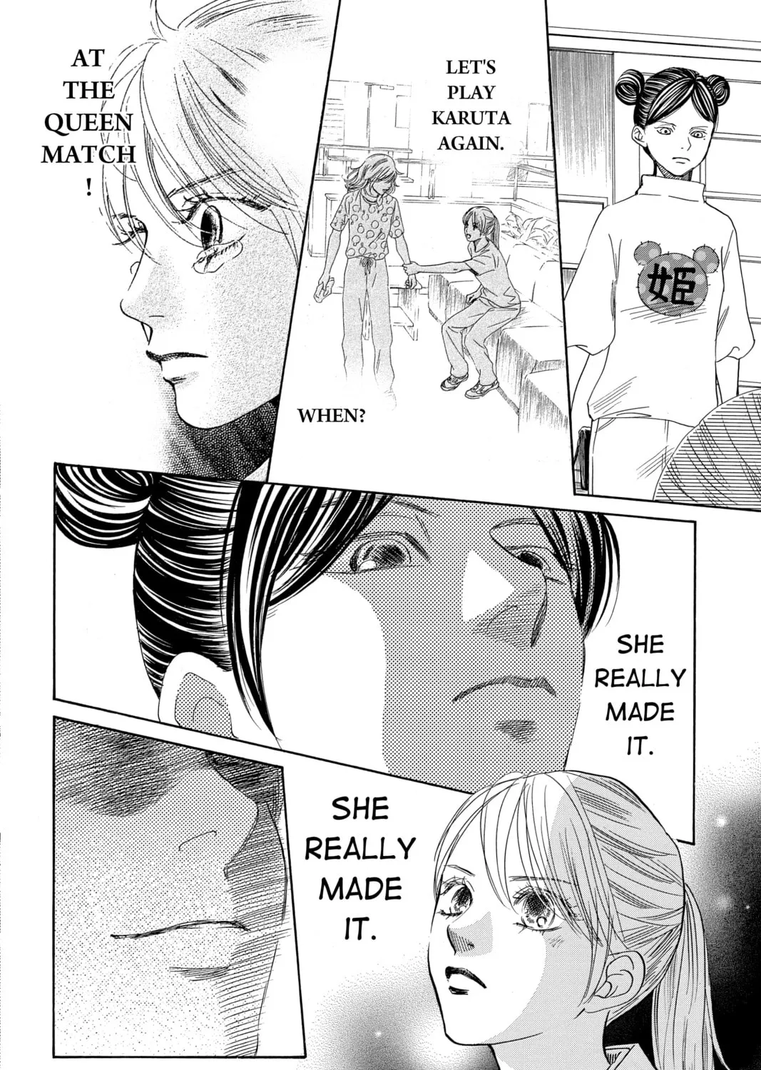 Read Chihayafuru chapter 204 image 42 on Lezhin