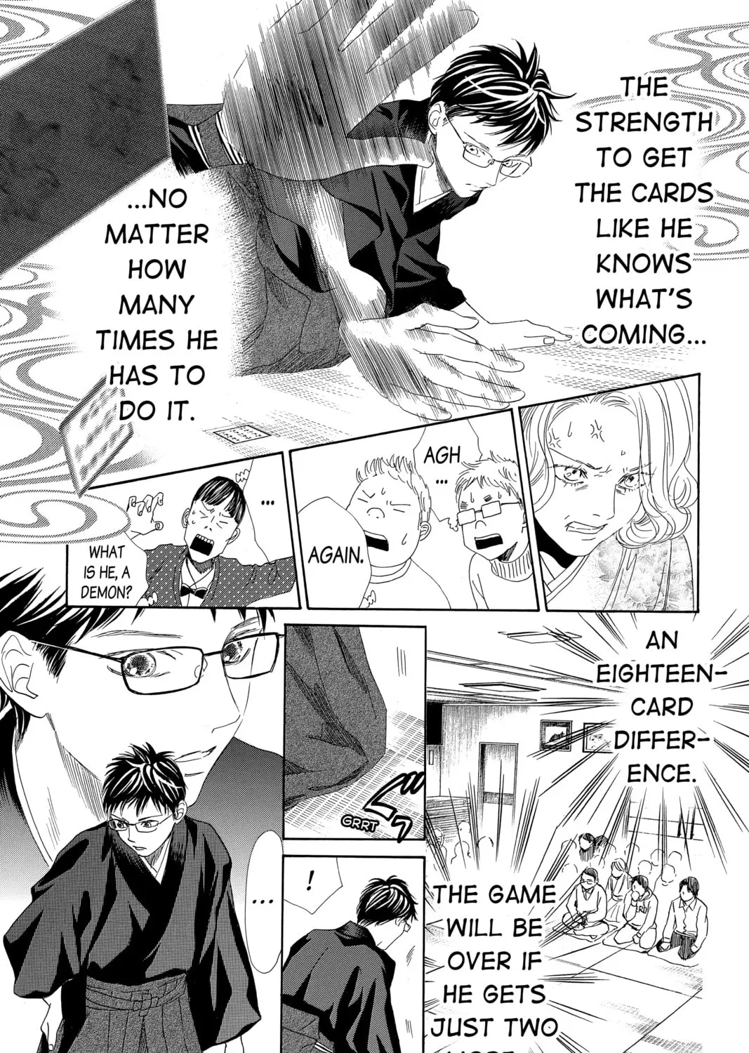 Read Chihayafuru chapter 205 image 20 on Lezhin