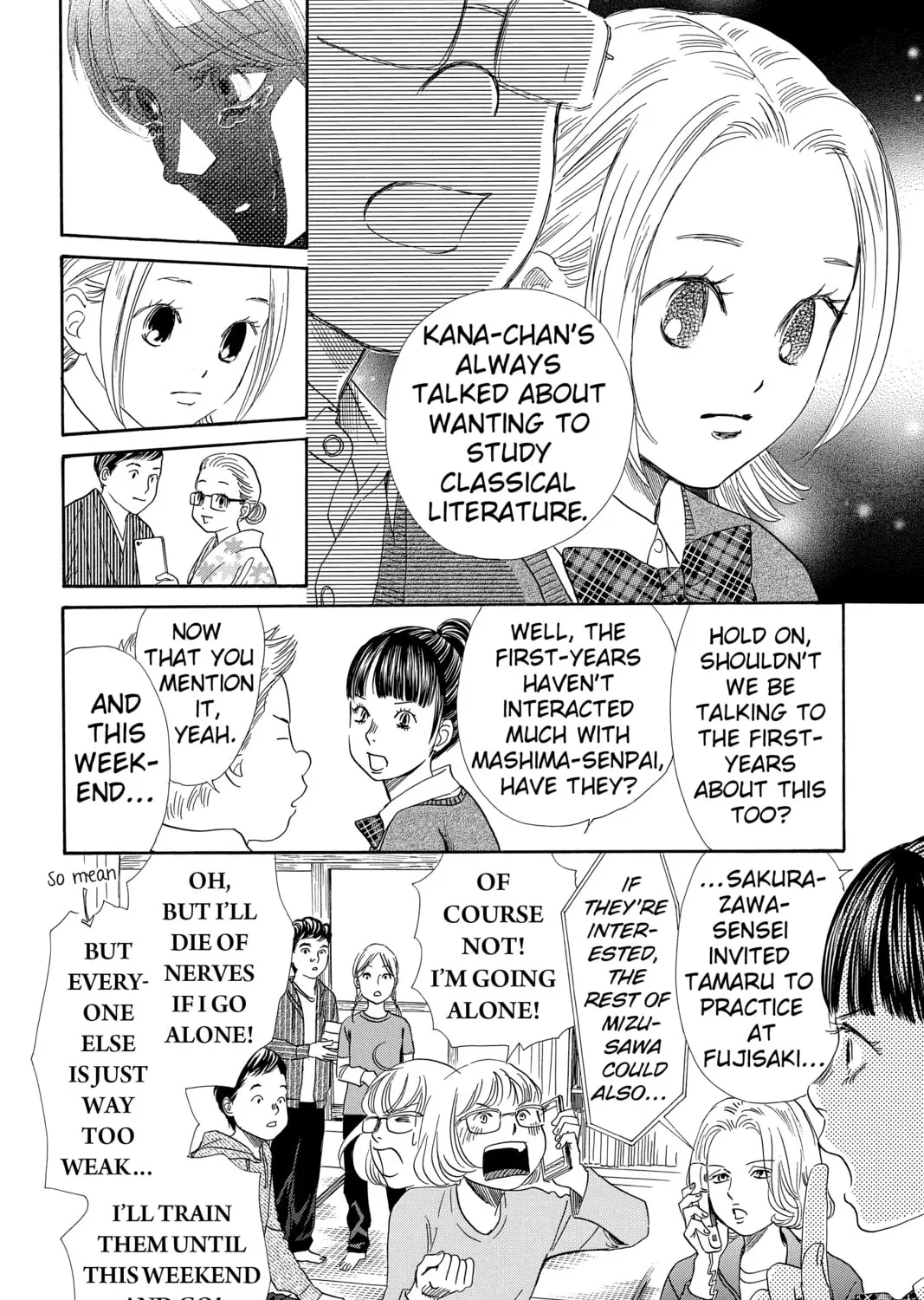Read Chihayafuru chapter 207 image 14 on Lezhin