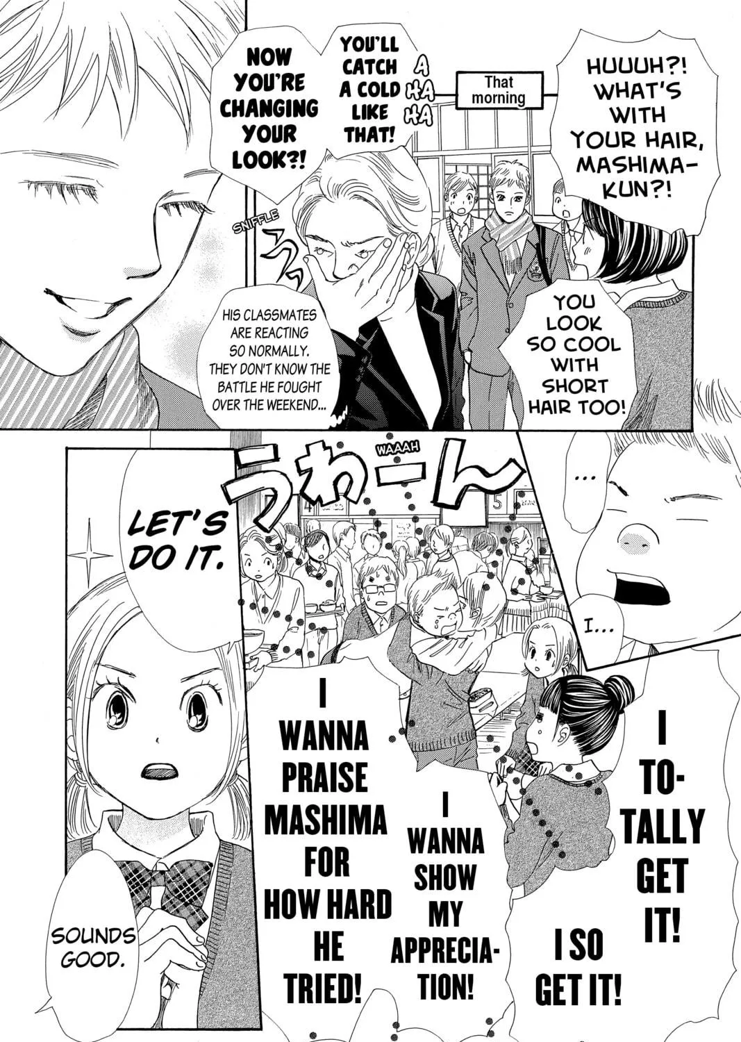 Read Chihayafuru chapter 207 image 8 on Lezhin