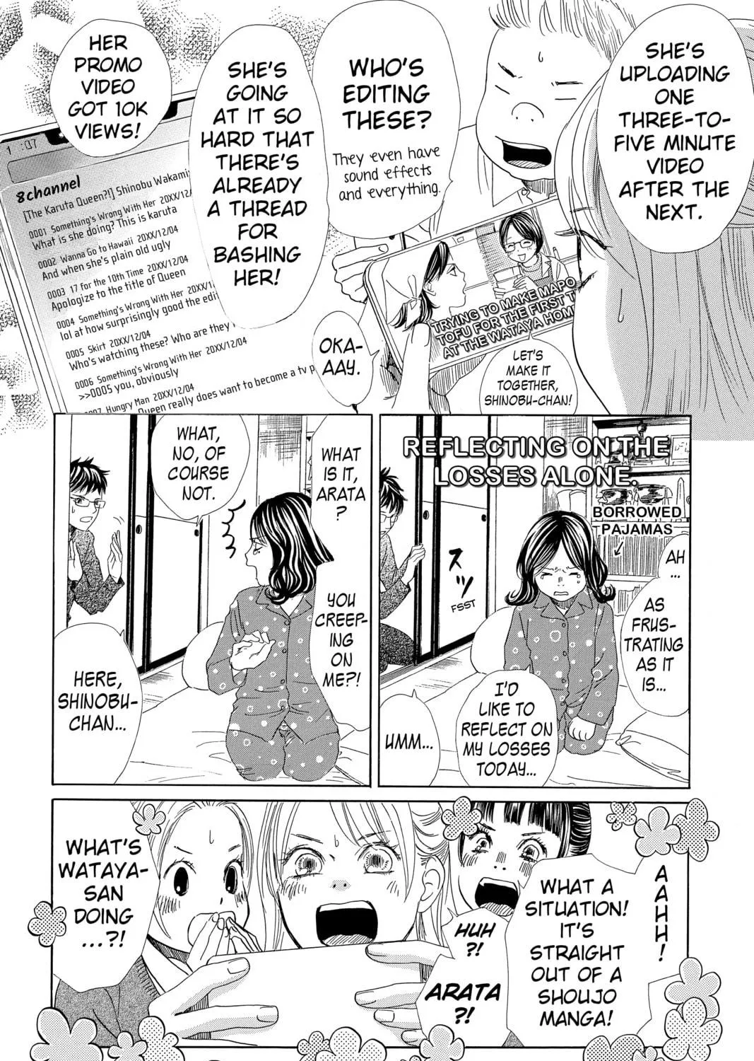 Read Chihayafuru chapter 209 image 22 on Lezhin