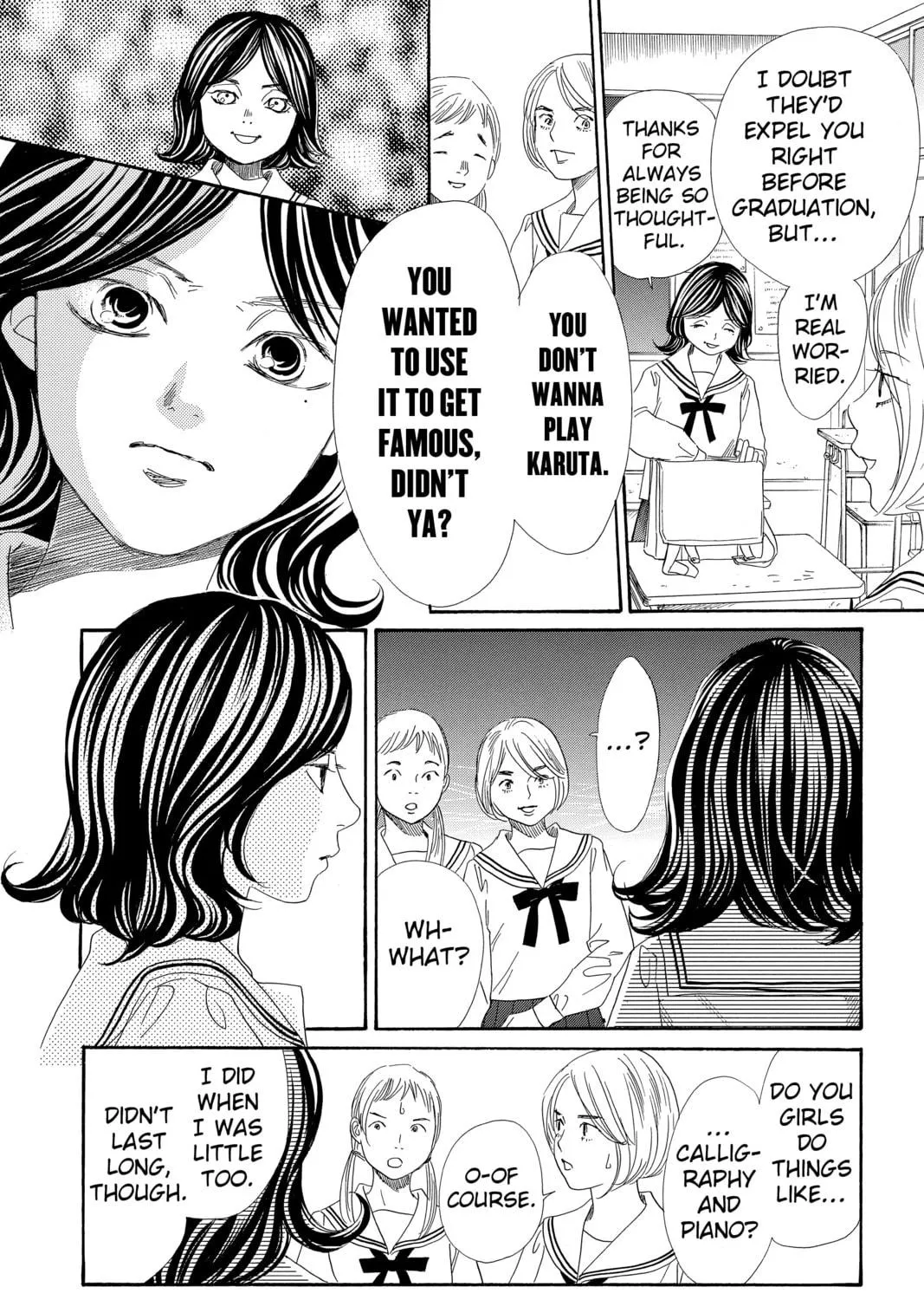 Read Chihayafuru chapter 210 image 52 on Lezhin