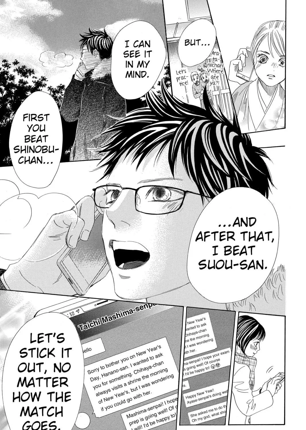 Read Chihayafuru chapter 213 image 64 on Lezhin