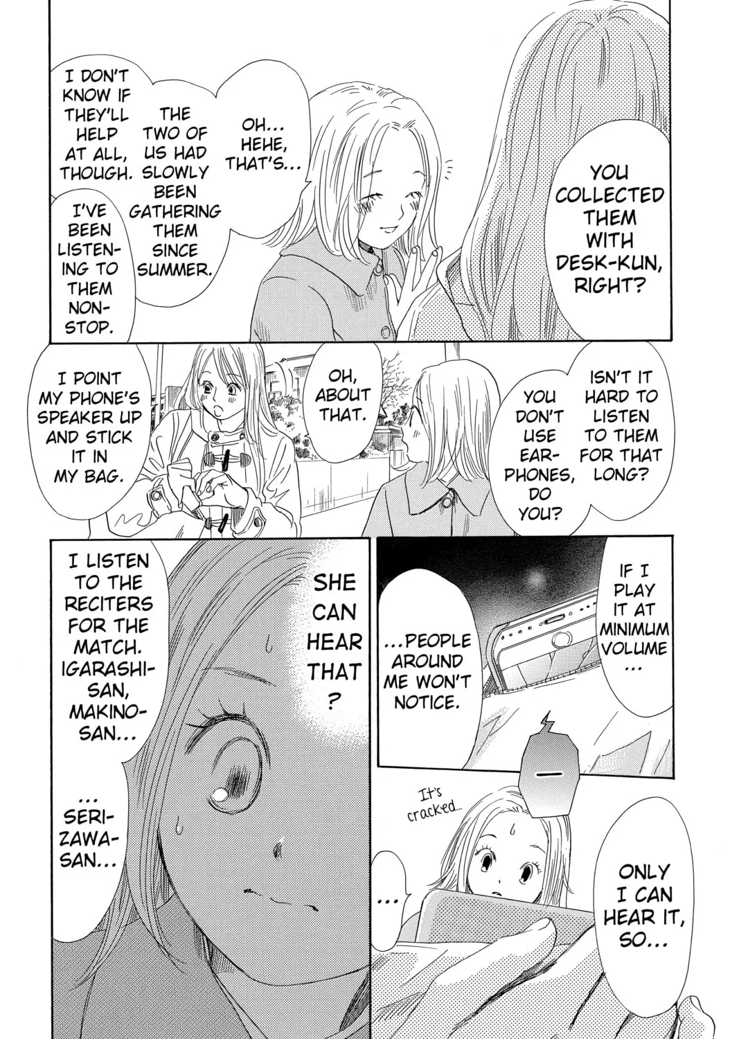 Read Chihayafuru chapter 214 image 14 on Lezhin