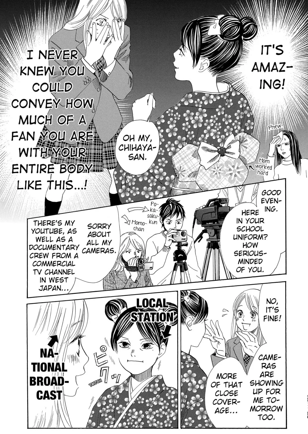 Read Chihayafuru chapter 215 image 12 on Lezhin