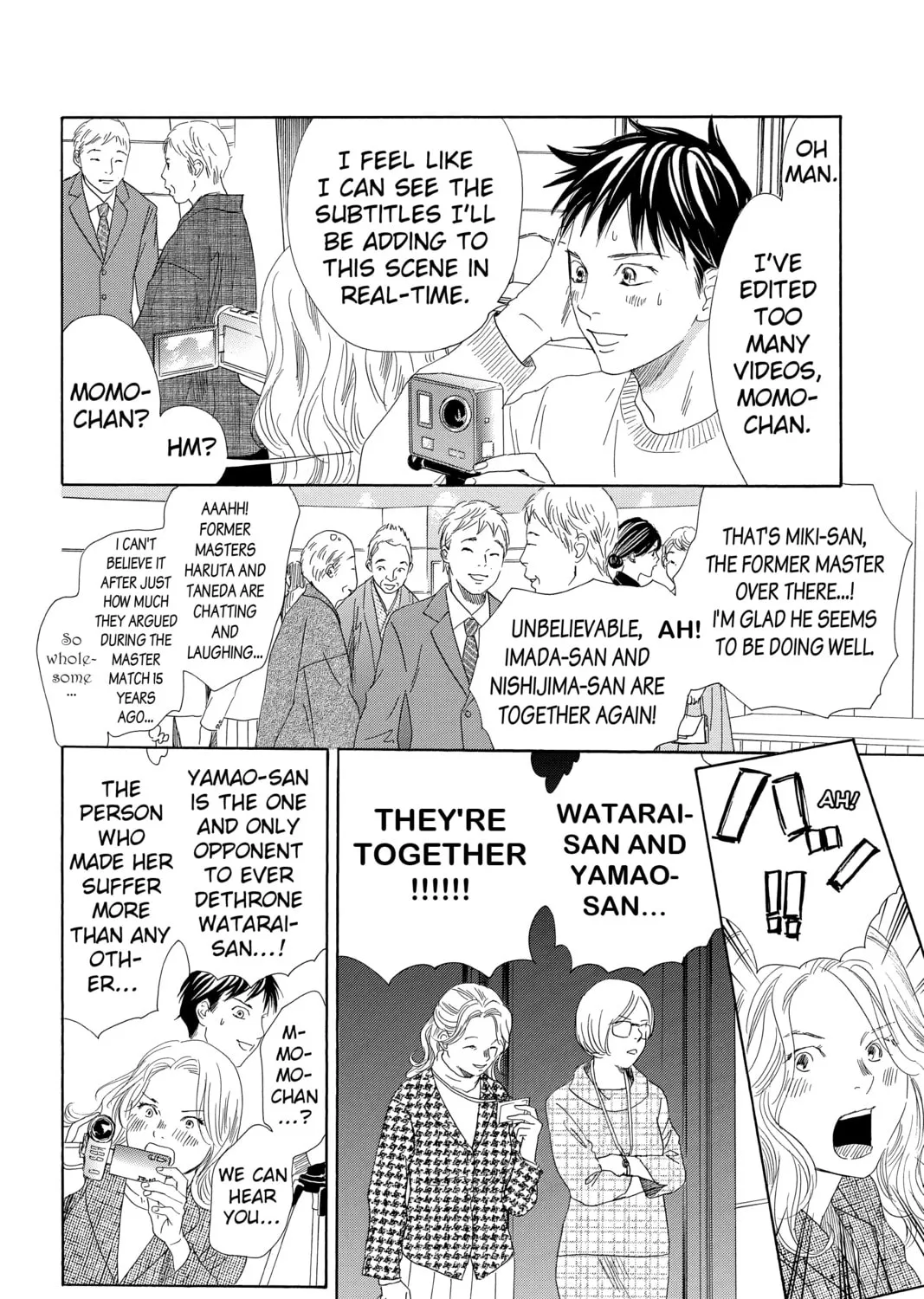 Read Chihayafuru chapter 215 image 14 on Lezhin