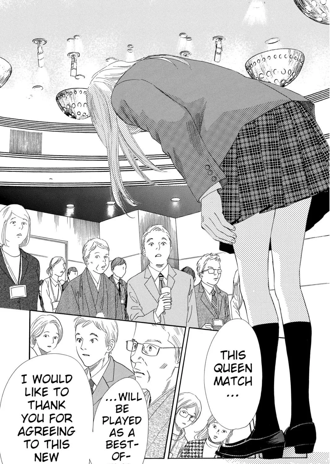 Read Chihayafuru chapter 215 image 38 on Lezhin
